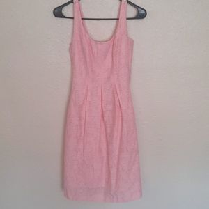 Nine West pink knee length dress size 4